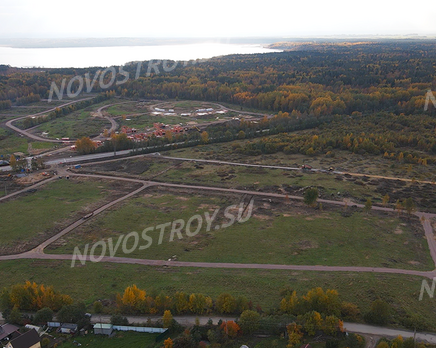 КП «Усадьба в Кавголово»: ход строительства, Октябрь 2021