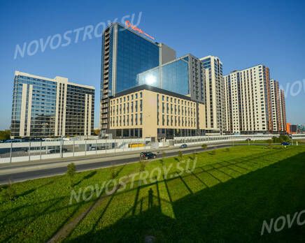 Апарт-отель «Status»: ход строительства, Октябрь 2021