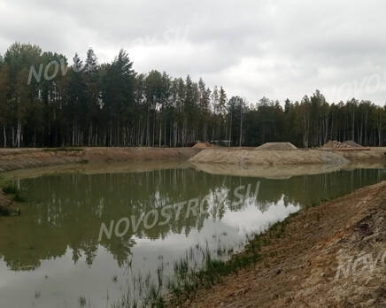 КП Forest Village: ход строительства, Октябрь 2021