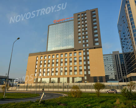 Апарт-отель «Status»: ход строительства, Ноябрь 2021