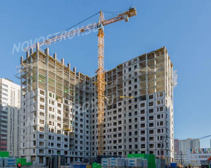 ЖК «Люберцы 2020»: ход строительства корпуса №61, Декабрь 2021