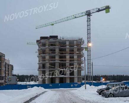 ЖК «Чистый ручей»: ход строительства, Январь 2022