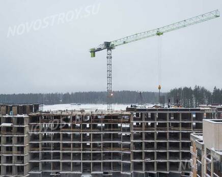 ЖК «Чистый ручей»: ход строительства, Январь 2022