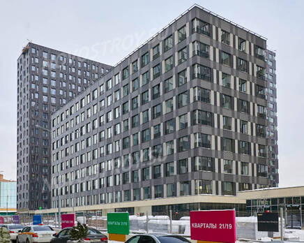 ЖК «Кварталы 21/19»: ход строительства, Январь 2022
