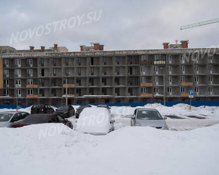 ЖК «Чистый ручей»: ход строительства, Февраль 2022