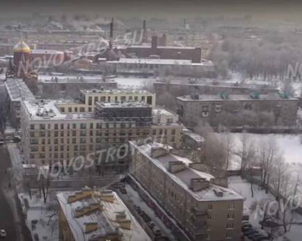 ЖК «Принцип»: скриншот с видеообзора, Февраль 2022