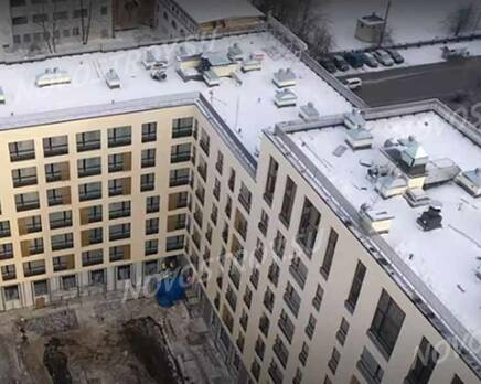 ЖК «Принцип»: скриншот с видеообзора, Февраль 2022