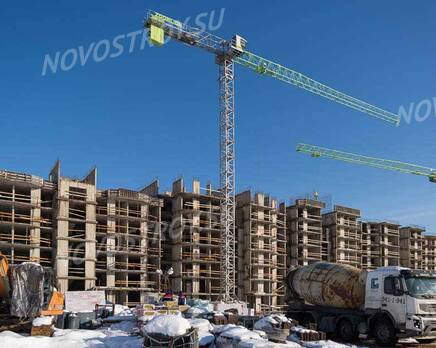 ЖК «Чистый ручей»: ход строительства, Март 2022