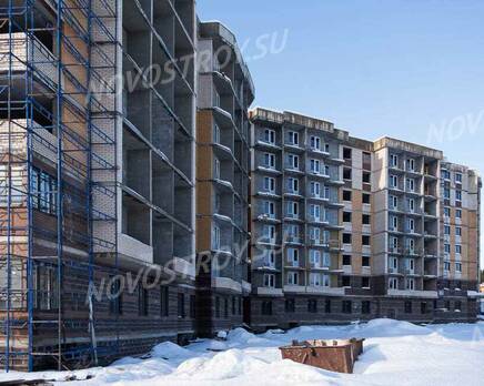 ЖК «Чистый ручей»: ход строительства , Март 2022