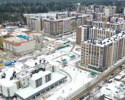 ЖК Миниполис «Серебрица»: ход строительства, Март 2022
