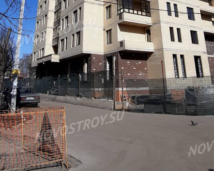 ЖК «Пустовский»: ход строительства корпуса №3, Апрель 2022