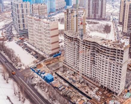 ЖК «На Заречной»: ход строительства, Апрель 2022