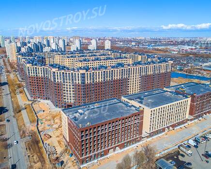 ЖК «Новое Купчино»: ход строительства, Май 2022