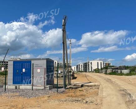 КП «Пушкинские дачи»: ход строительства, Июнь 2022