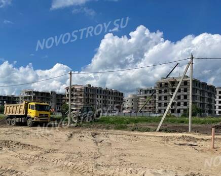 КП «Пушкинские дачи»: ход строительства, Июнь 2022