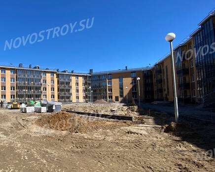 МЖК «ЭкспоГрад 4»: ход строительства, Июнь 2022