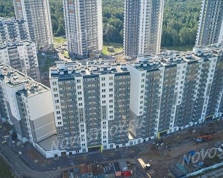ЖК «Заповедный парк»: ход строительства дома 8, Август 2022