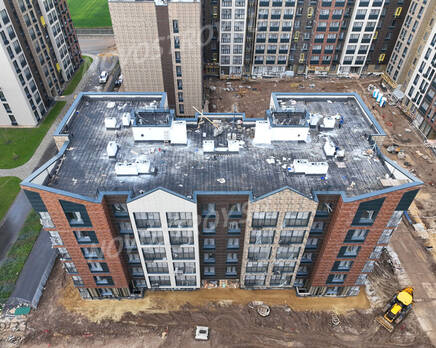 ЖК Миниполис «Дивное»: ход строительства корпуса №4, Октябрь 2022