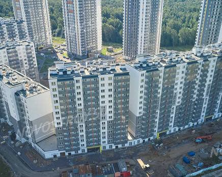 ЖК «Заповедный парк»: ход строительства дома 8, Октябрь 2022