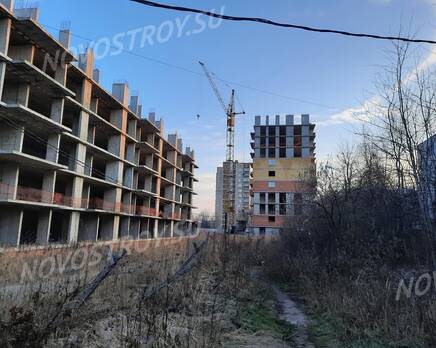 ЖК «Марьинский»: ход строительства корпуса №3, Ноябрь 2022