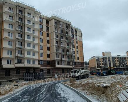 МЖК «Чистый ручей»: ход строительства корпуса №5, Ноябрь 2022
