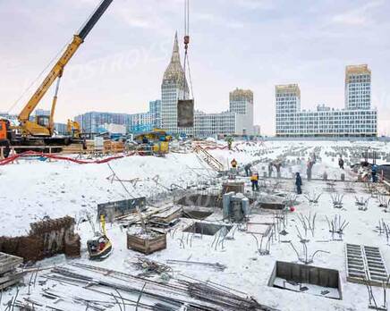 ЖК «Golden City»: ход строительства , Январь 2023