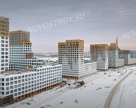 ЖК «Golden City»: ход строительства квартала № 8, Январь 2023