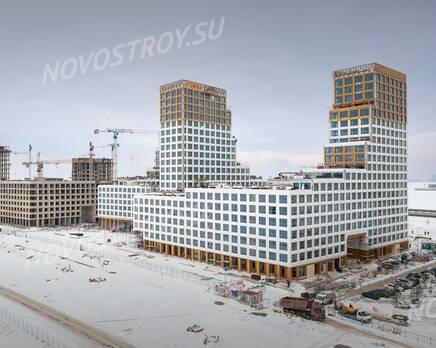 ЖК «Golden City»: ход строительства квартала № 8, Январь 2023