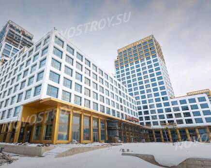 ЖК «Golden City»: ход строительства квартала № 8, Январь 2023