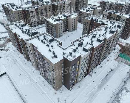 ЖК Миниполис «Дивное»: ход строительства корпуса №3, Январь 2023