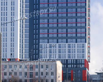 МФК Клубный дом «Октябрь»: ход строительства, Январь 2023