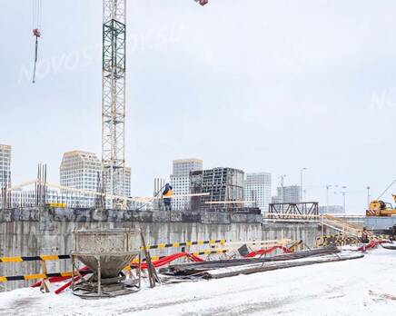 ЖК «Golden City»: ход строительства, Февраль 2023