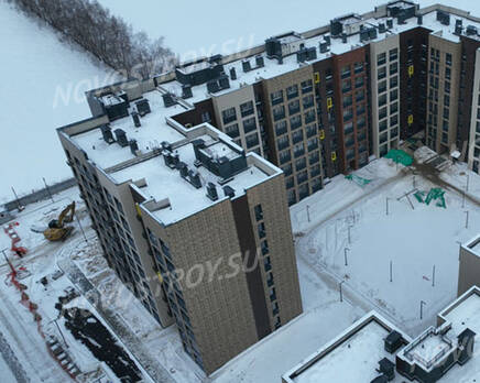 ЖК Миниполис «Дивное»: ход строительства корпуса №3, Февраль 2023