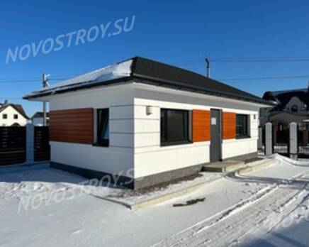 КП «Луговой парк»: ход строительства, Март 2023