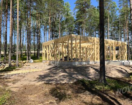 КП «Алые паруса»: ход строительства (2022 год), Апрель 2023