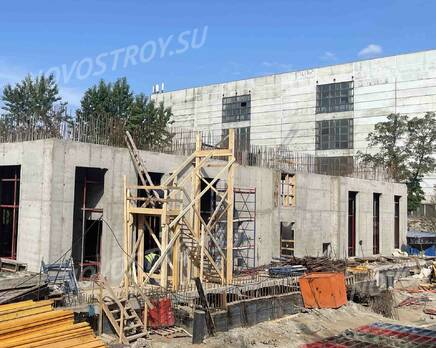 ЖК «на Большом Смоленском»: ход строительства, Июнь 2023