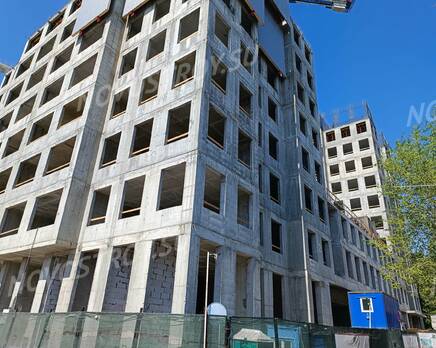МФК «Поклонная, 7»: ход строительства, Июнь 2023