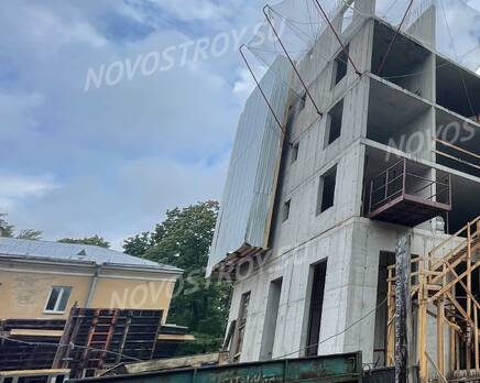 ЖК «на Большом Смоленском»: ход строительства , Август 2023
