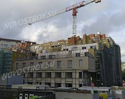 ЖК «Upoint»: ход строительства , Август 2023
