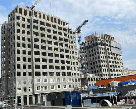 МФК «Поклонная, 7»: ход строительства , Сентябрь 2023