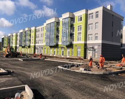 МЖК «Новое Сертолово»: ход строительства , Октябрь 2023