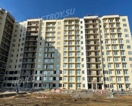 ЖК «Яркий»: ход строительства, Октябрь 2023
