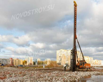 ЖК «Юнтолово»: ход строительства корпуса № 10, Ноябрь 2023