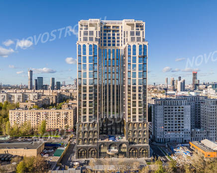Апарт-комплекс «Поклонная, 9»: ход строительства , Ноябрь 2023
