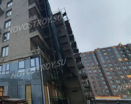 ЖК «Upoint»: ход строительства , Январь 2024