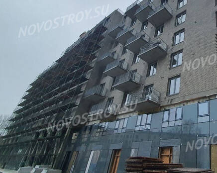 ЖК «Upoint»: ход строительства , Январь 2024