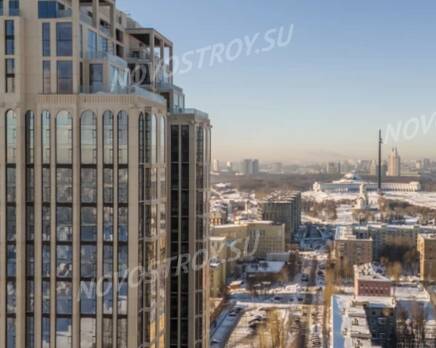 Апарт-комплекс «Поклонная, 9»: ход строительства , Февраль 2024