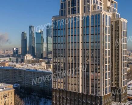 Апарт-комплекс «Поклонная, 9»: ход строительства , Февраль 2024