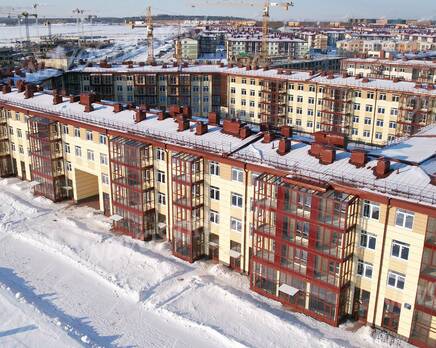 МЖК «Образцовый квартал 13»: ход строительства , Февраль 2024