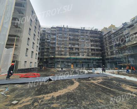 ЖК «Upoint»: ход строительства , Март 2024